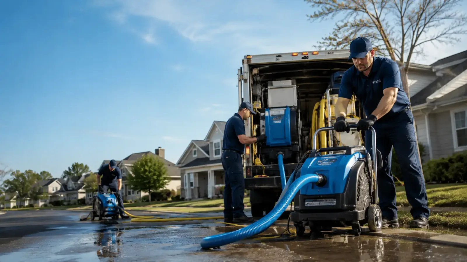 Flood Damage Cleanup in Bramwell, WV